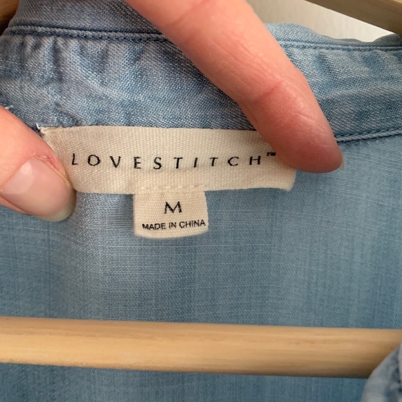 Light denim shirt dress - Picture 5 of 6